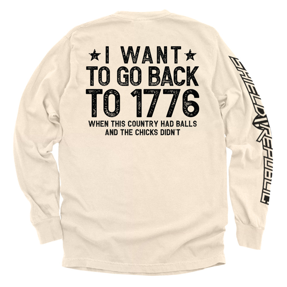 1776年に戻りたい