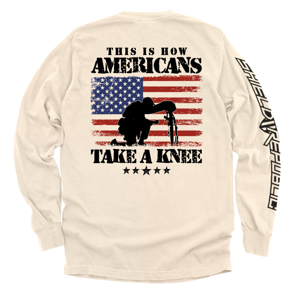 これがアメリカ人のひざまずき方だ