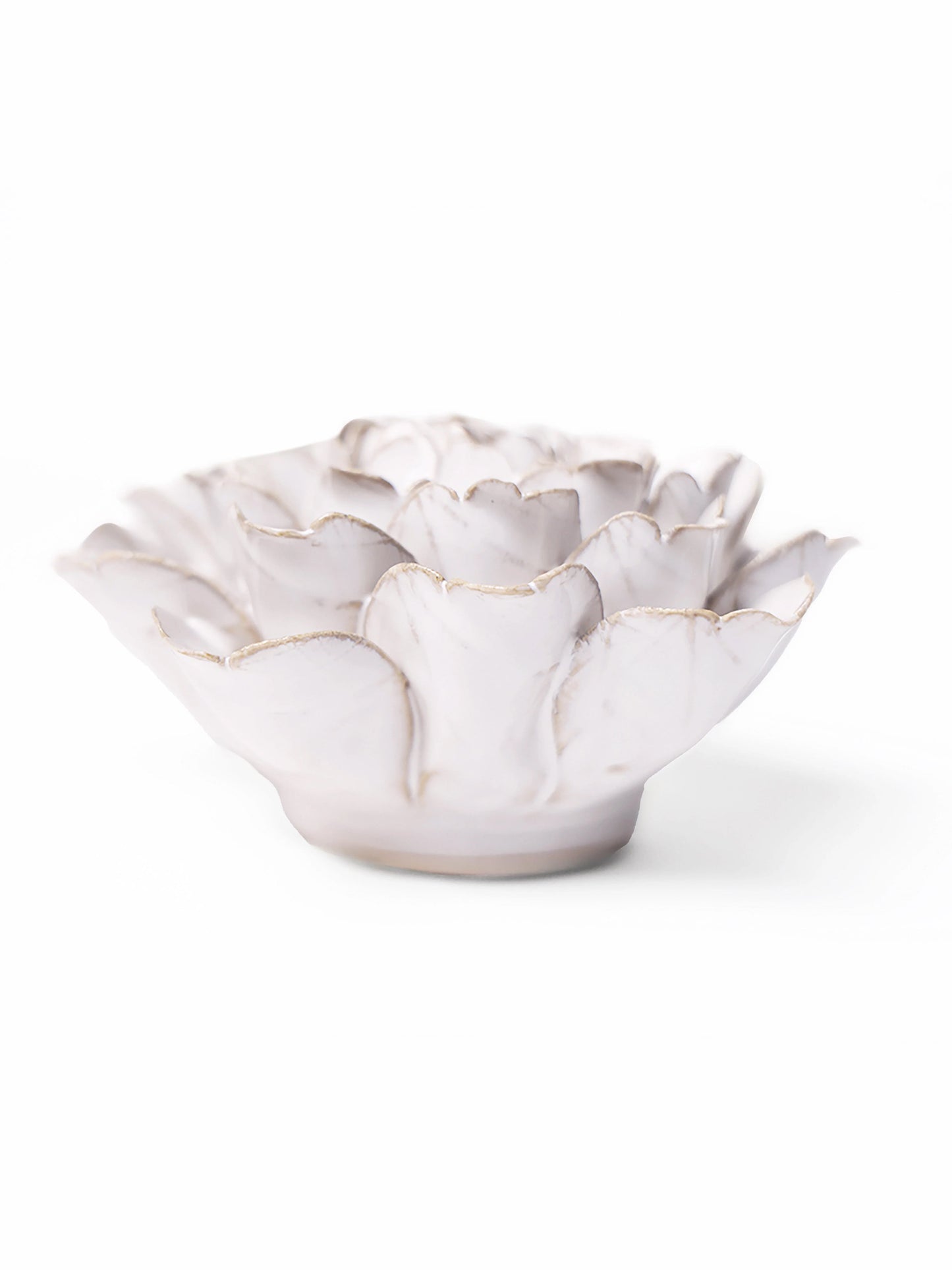 Ceramic Ivory Comanche Peony