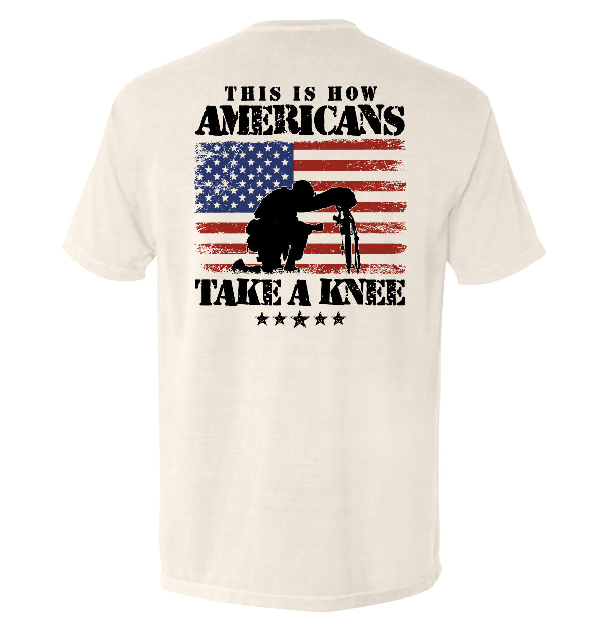 これがアメリカ人のひざまずき方だ
