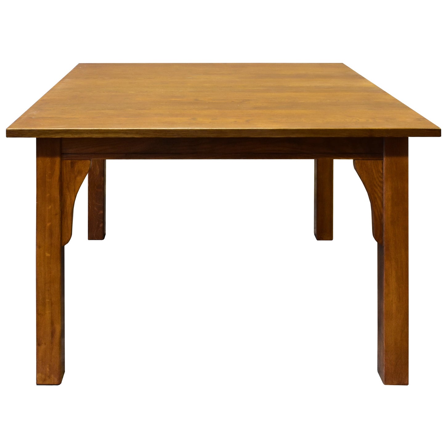 Mission Style White Oak Square Dining Table Set - (2 Colors Available)