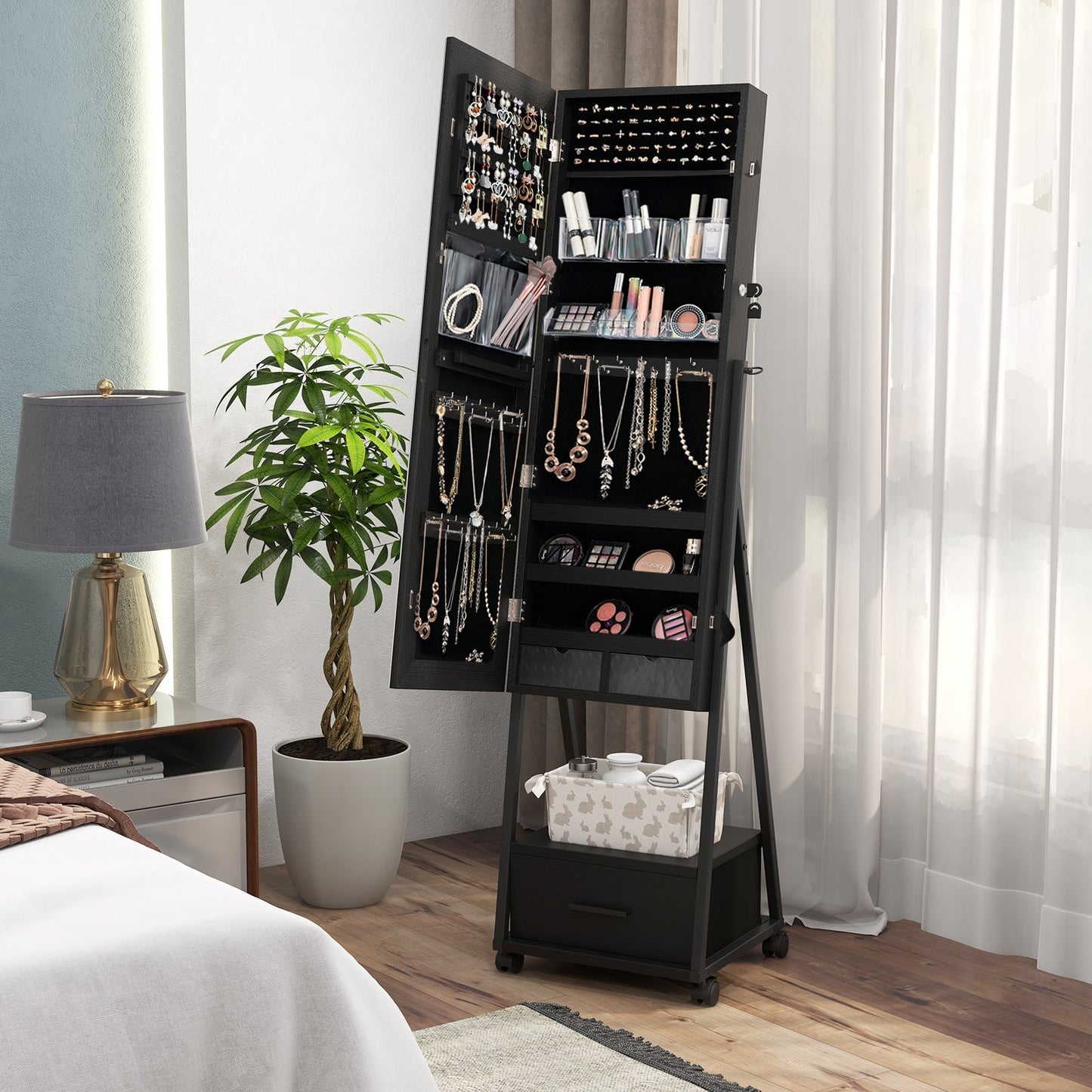 Jewelry Cabinet with Full