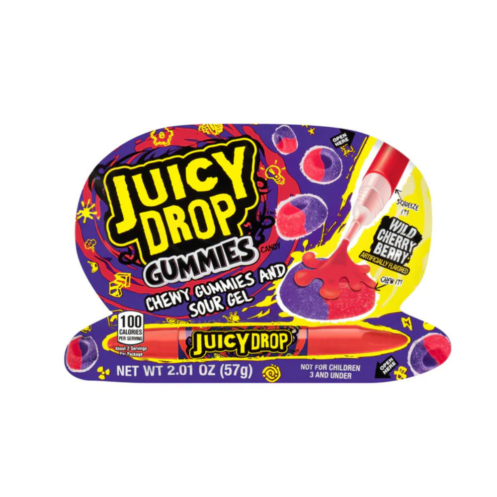 Juicy Drop Gummies Wild Cherry Berry
