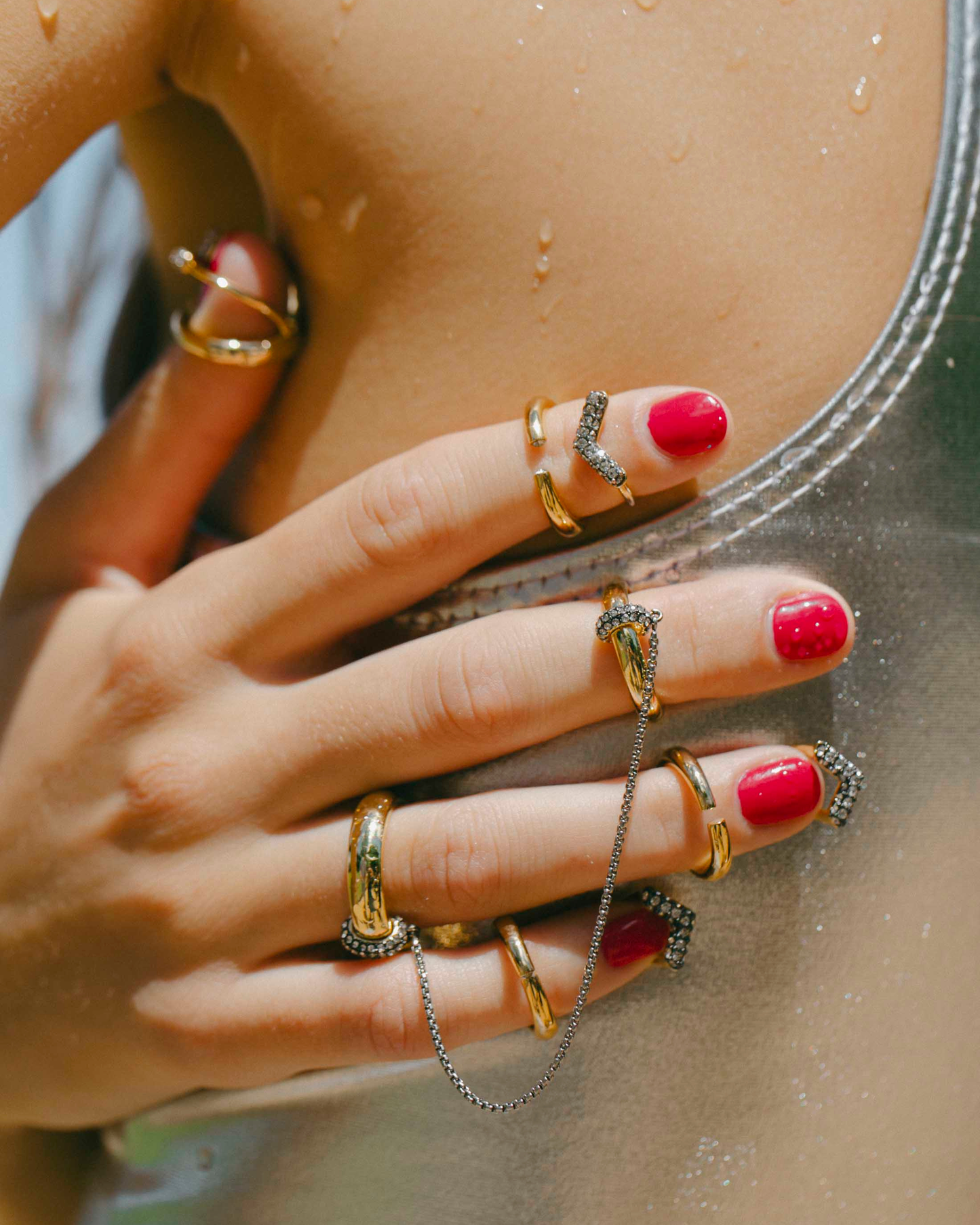 Essex Pavé Chain Ring