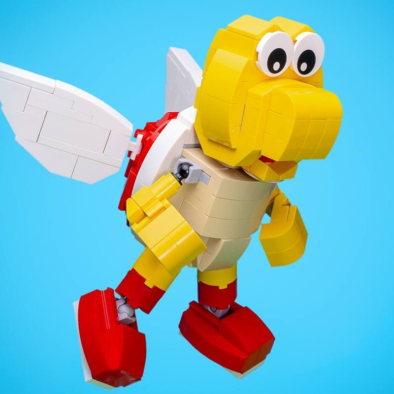 LEGOパーツを使用したカスタムフライングタートルトルーパー