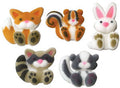 Woodland Animals Asst Sugars - 70 pcs