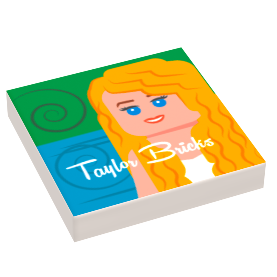 Taylor Bricks 2006 Music Album Cover (2x2 Tile)