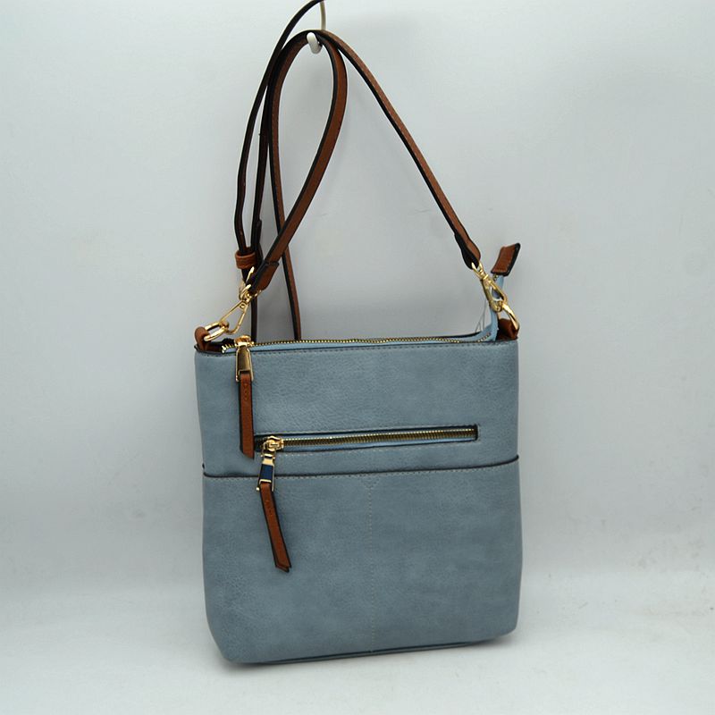 Women's Kaylee Soft PU Vegan Leather 2 in 1 Tote Crossbody Bag