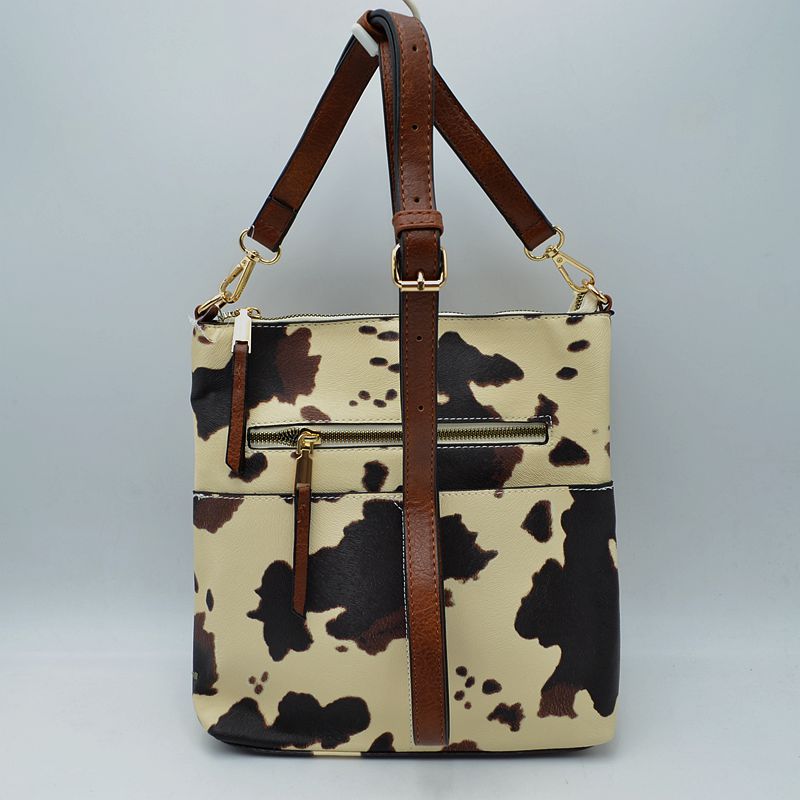 Women's Kaylee Soft PU Vegan Leather 2 in 1 Tote Crossbody Bag