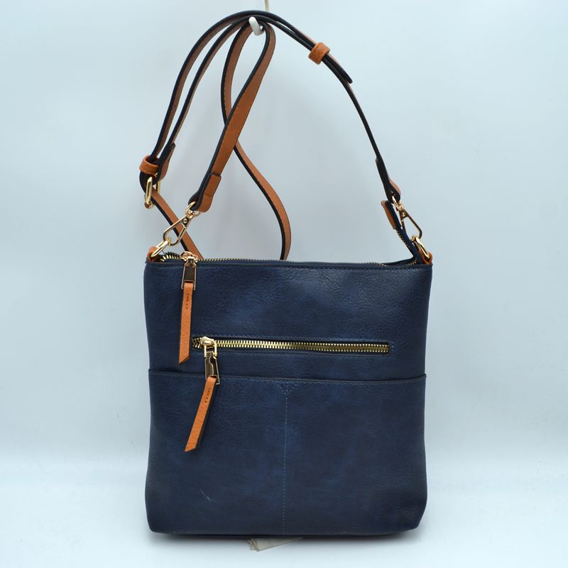 Women's Kaylee Soft PU Vegan Leather 2 in 1 Tote Crossbody Bag