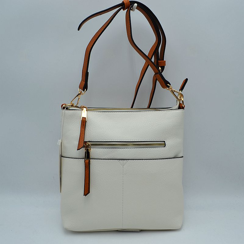 Women's Kaylee Soft PU Vegan Leather 2 in 1 Tote Crossbody Bag