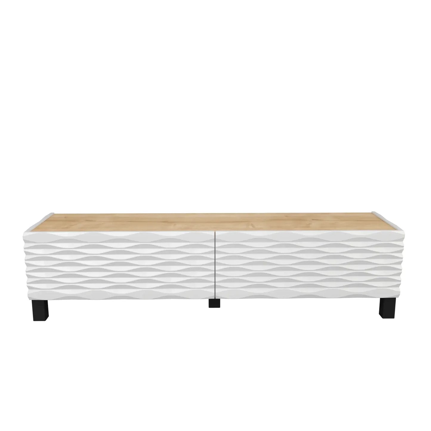 Lerze 59 inch Wide TV Stand Media Console fot TVs up to 65 inch
