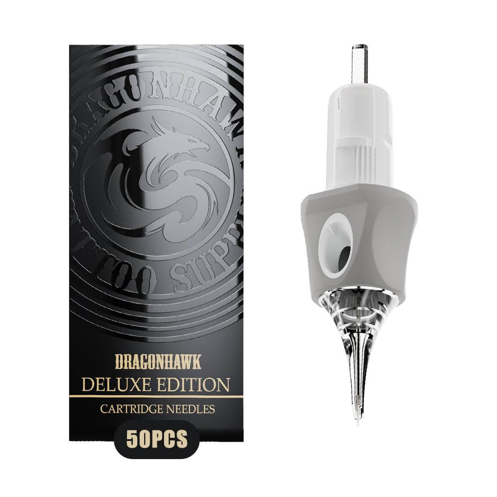 Boîte de 50 aiguilles de cartouche de tatouage Dragonhawk Glide Extra Smooth