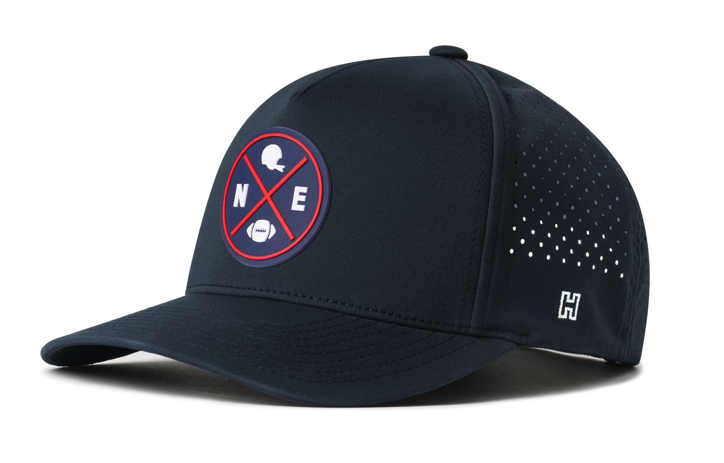 New England Football Performance 5-Panel Hat  |  NE X Flexfit Snapback