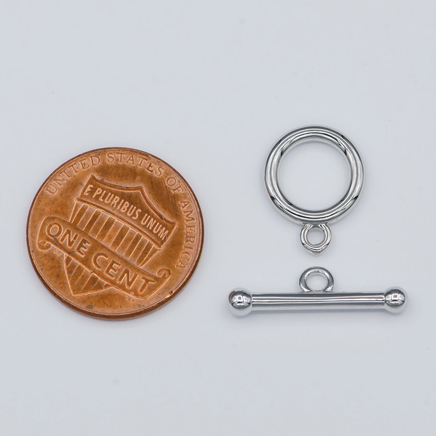 Silver Toggle Clasp For DIY Jewelry Making Necklace Bracelet Anklet  L-317