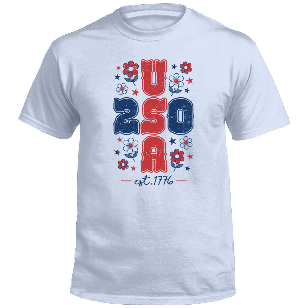 Red, White & Bloom (Front Print)