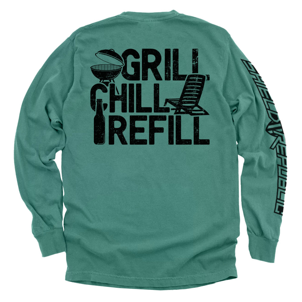 Griller, se détendre, recharger