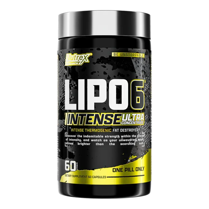 Nutrex LIPO-6 Intense Ultra Concentrate, 60 Caps