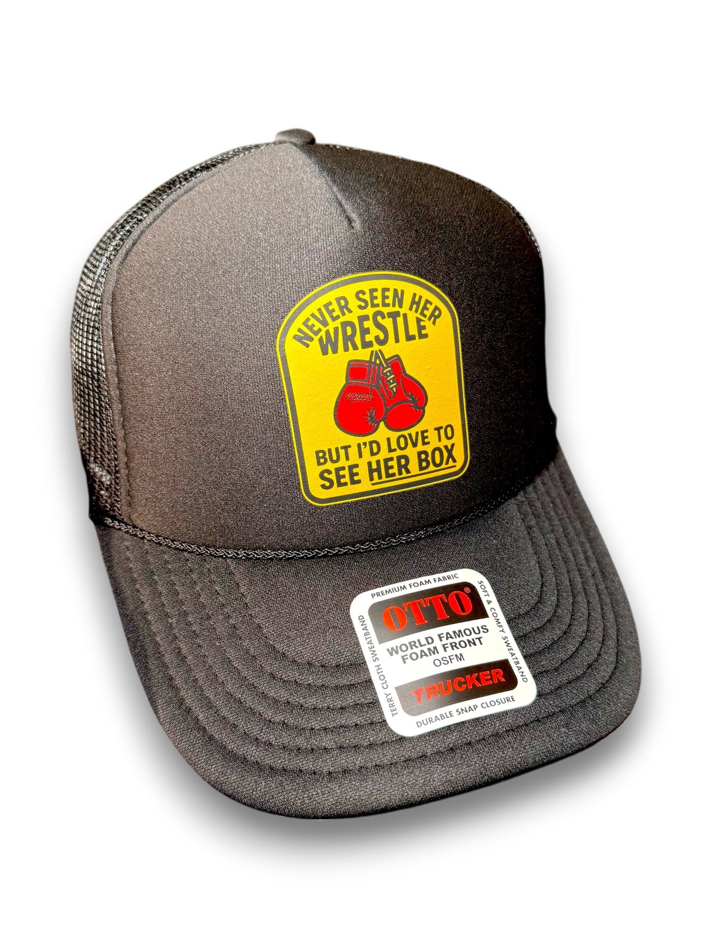 Love to See Her Box Trucker Hat