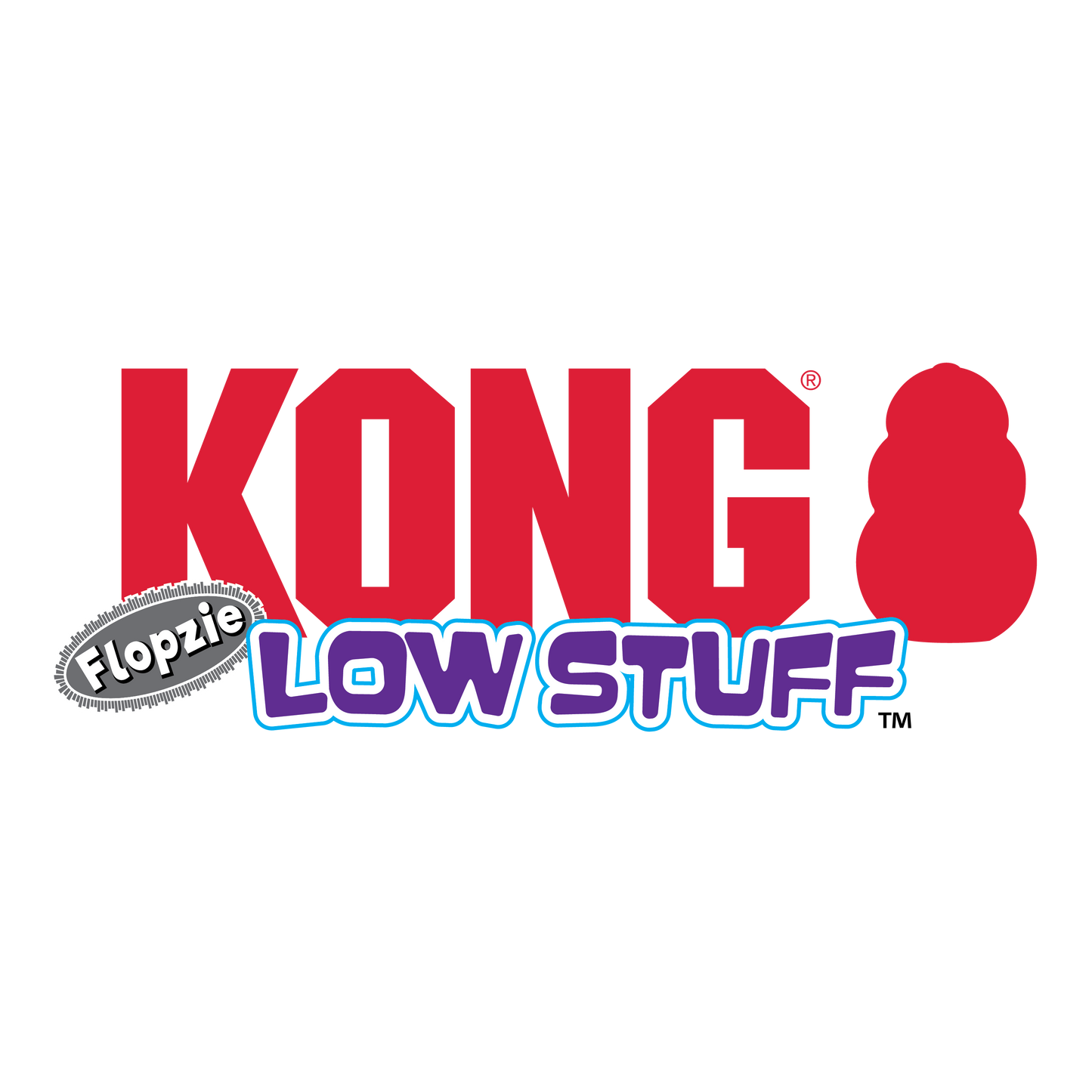 Kong Low Stuff Flopzie Beaver Medium