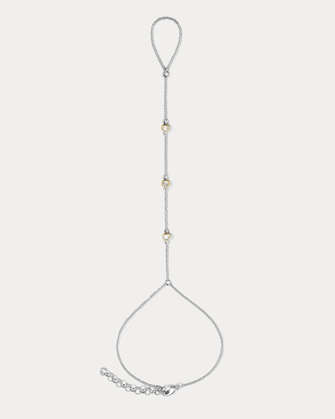 The Georgia Stone Handpiece-Silver
