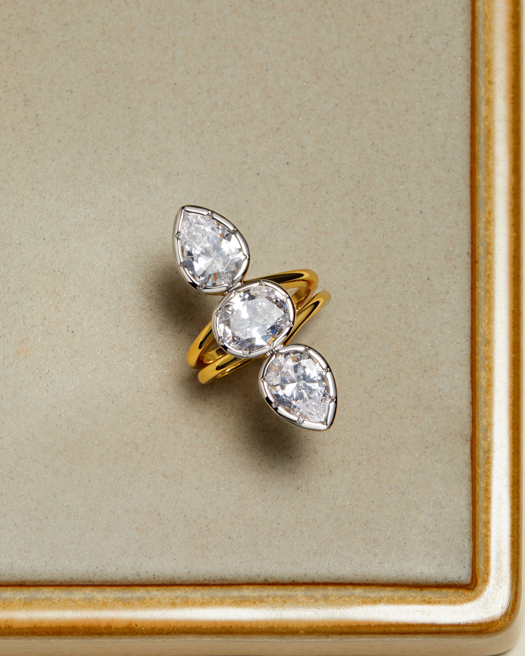 The Marais Triple Statement Ring-Silver