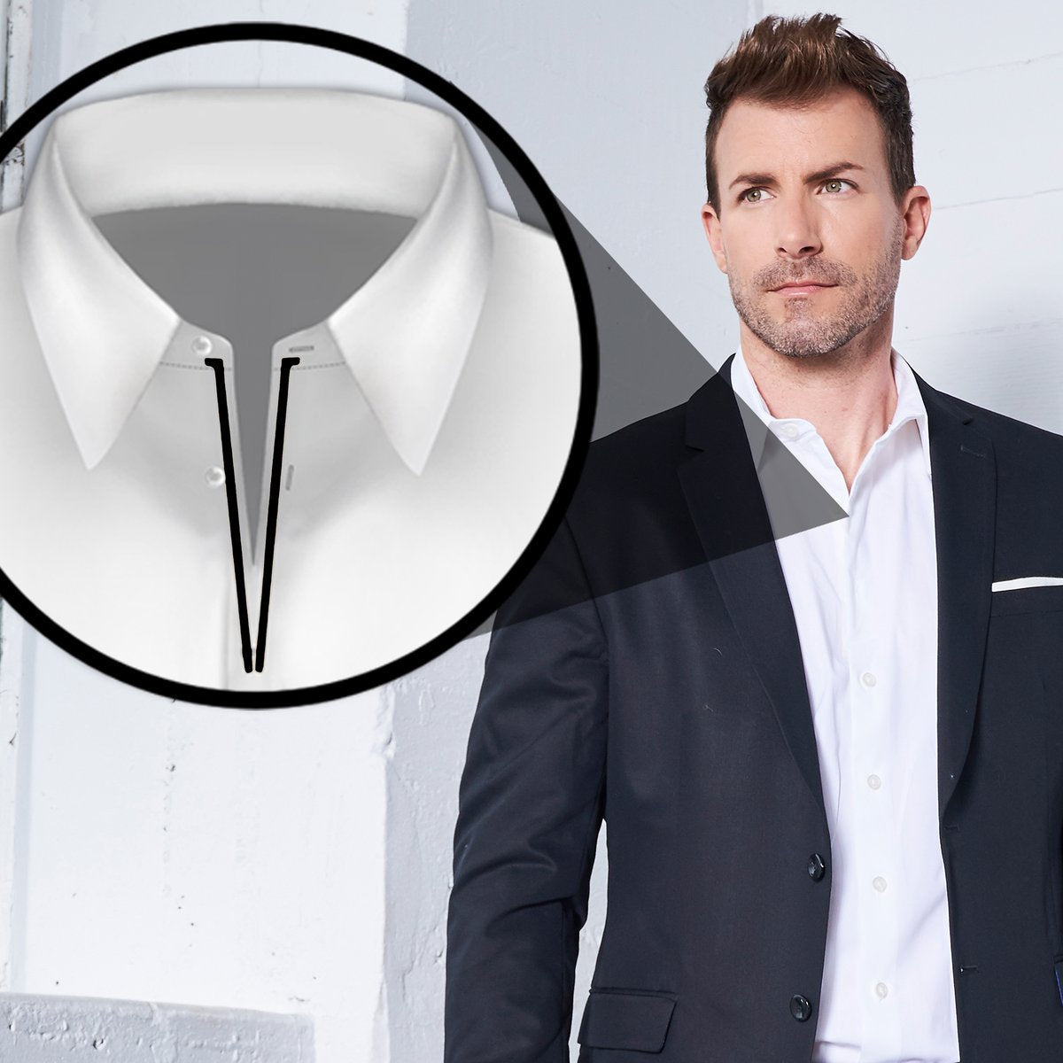 Million Dollar Collar | Placket Stays