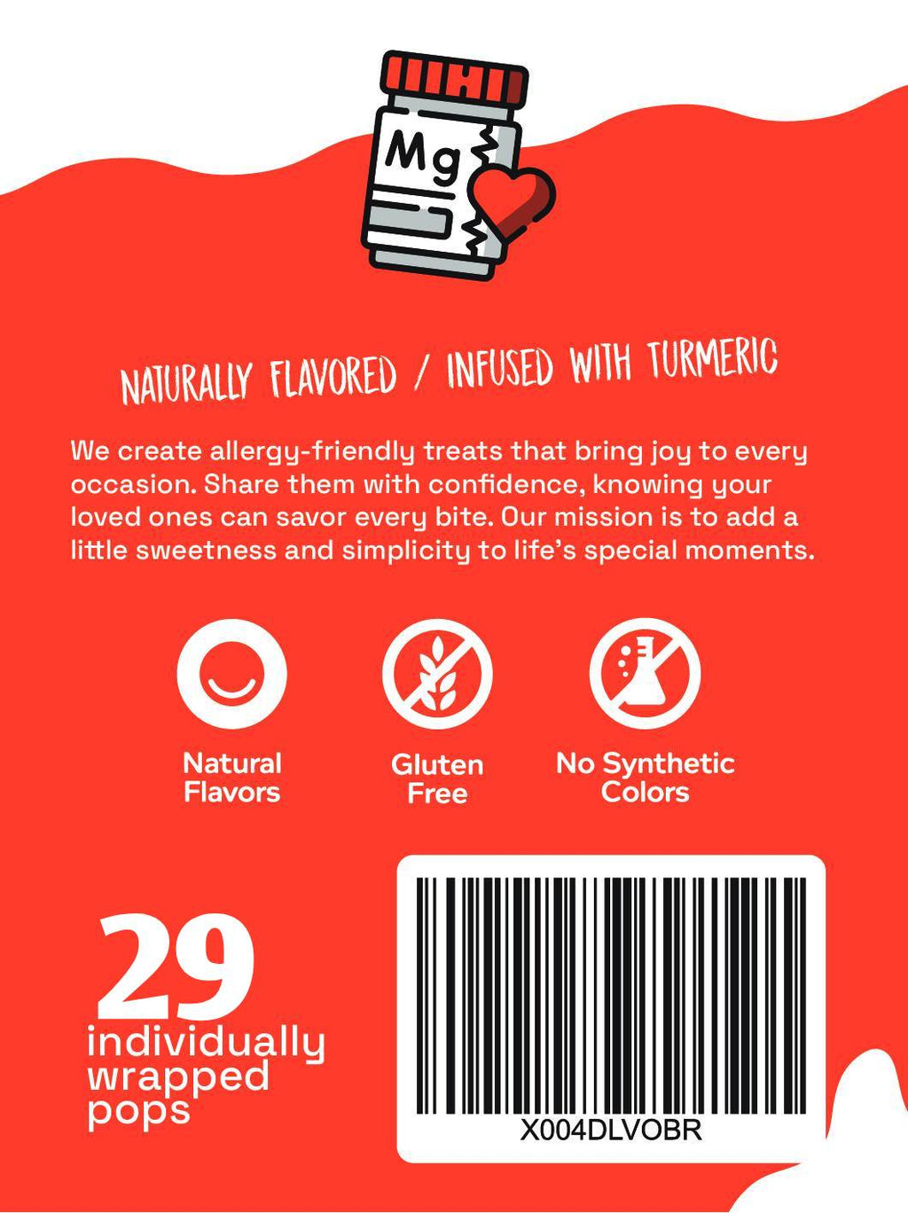 Andy Anand Magnesium Lollipops & Sweet-Calm Combo, 29 ct, 8.8 oz – Real Fruit Juice, Keto, Kids Support, Birthday Gift Box