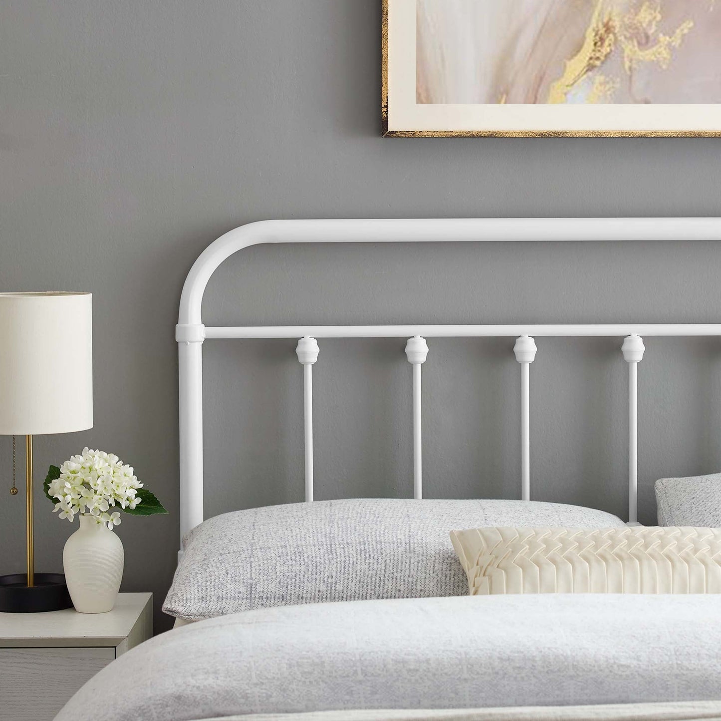Sage Metal Twin Headboard by Modway