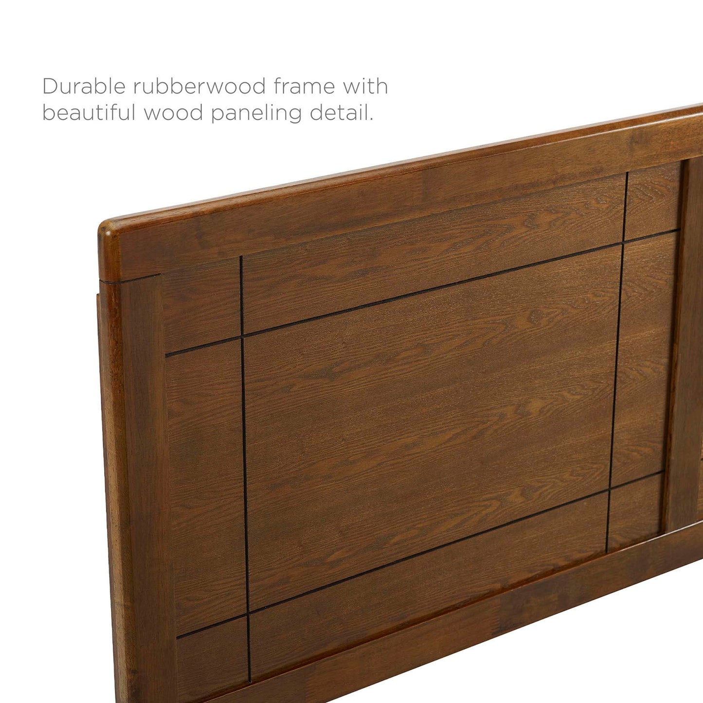 Marlee Wood Full Platform Bed with Splayed Legs by Modway