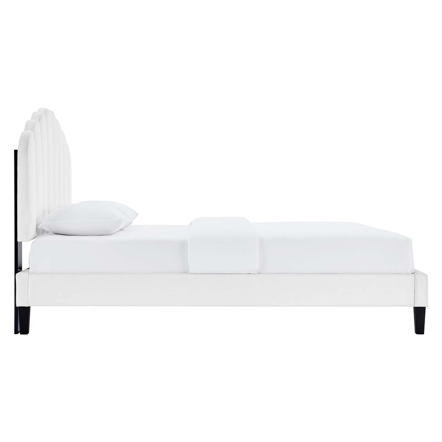 Daisy Performance Velvet Full Platform Bed by Modway