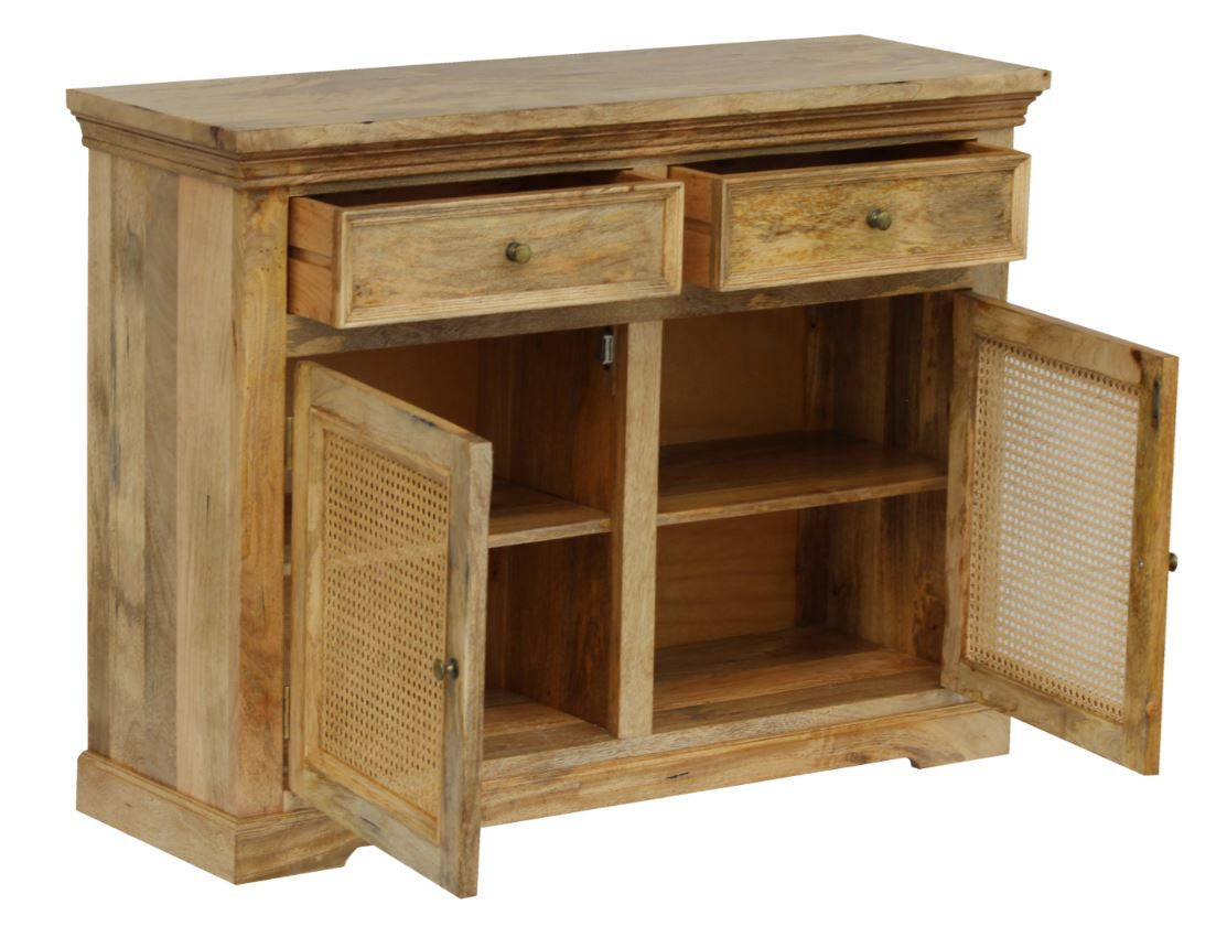Robin Farmhouse Cane Sideboard