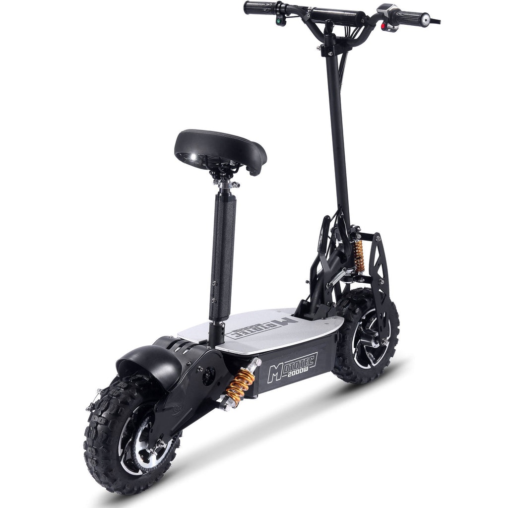 48V 2000W 折りたたみ式スタンドアップスクーター（着脱式シート付き）
