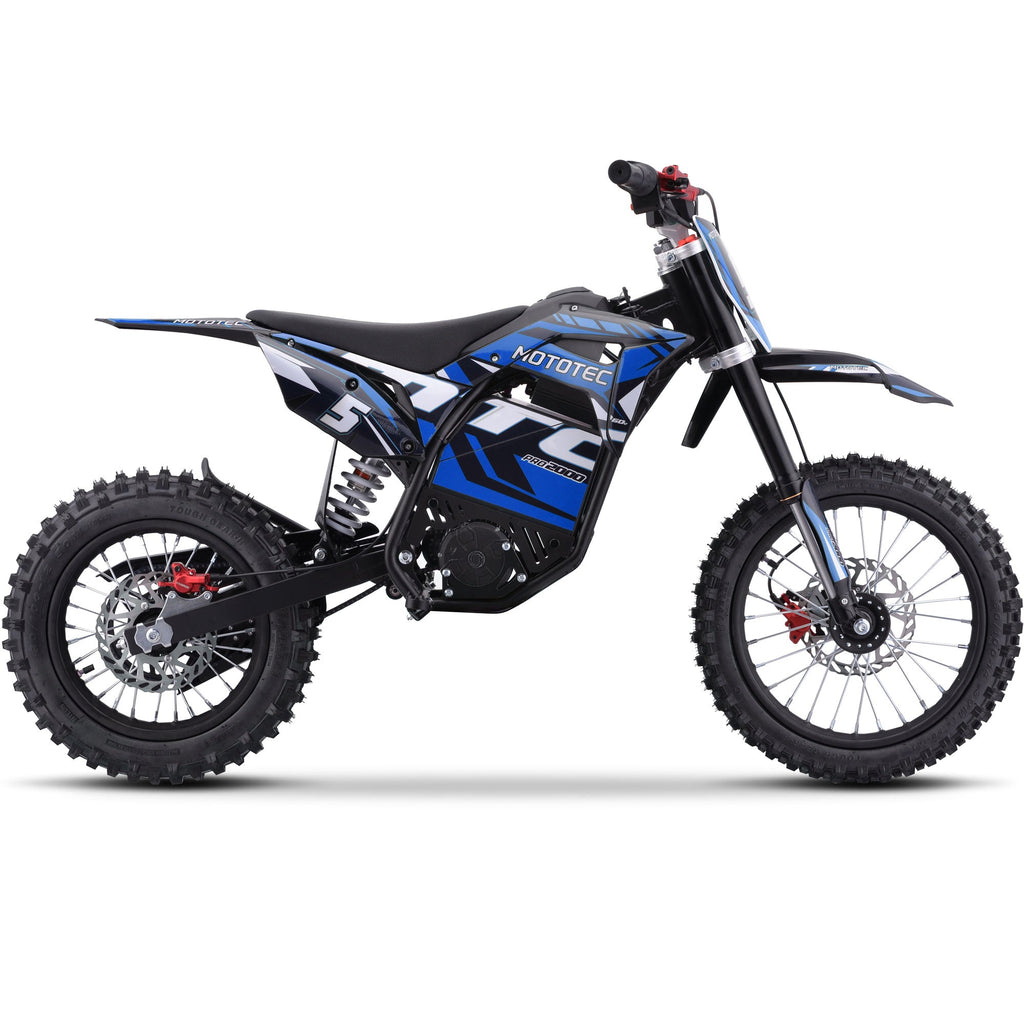 60V 2 kW Lithium Electric Dirt Bike (2,000 Watts)