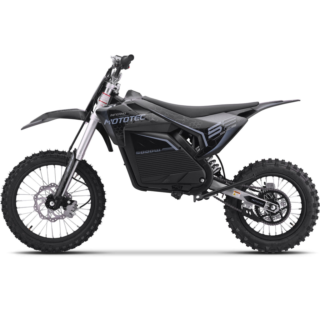 Moto tout-terrain électrique 72V 5 kW (5 000 Watts)