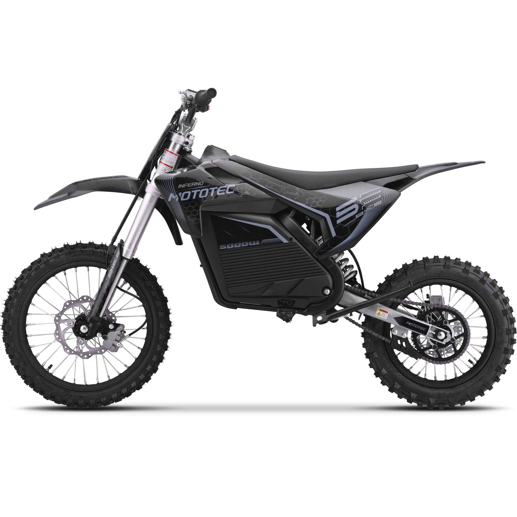 Moto tout-terrain électrique 72V 5 kW (5 000 Watts)