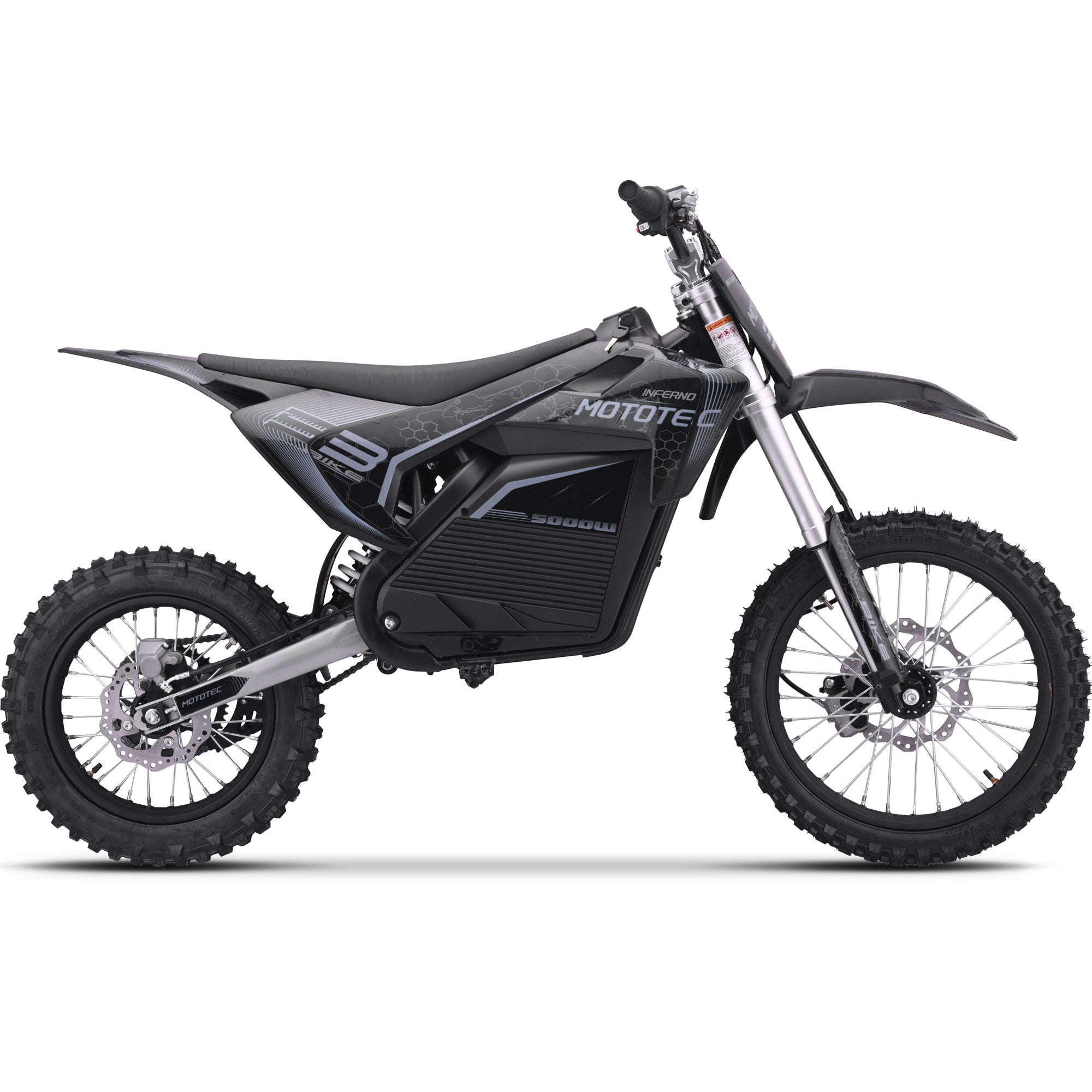 Moto tout-terrain électrique 72V 5 kW (5 000 Watts)