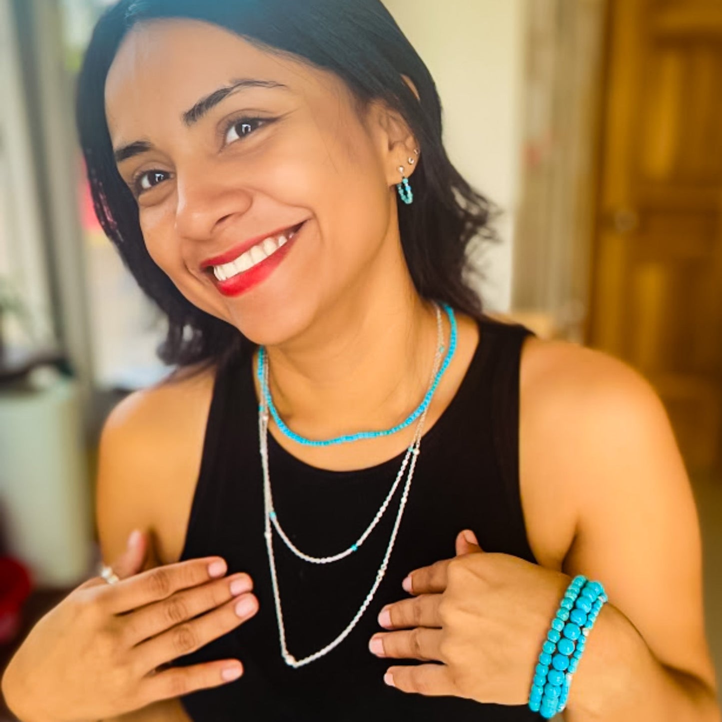 Make Waves necklace