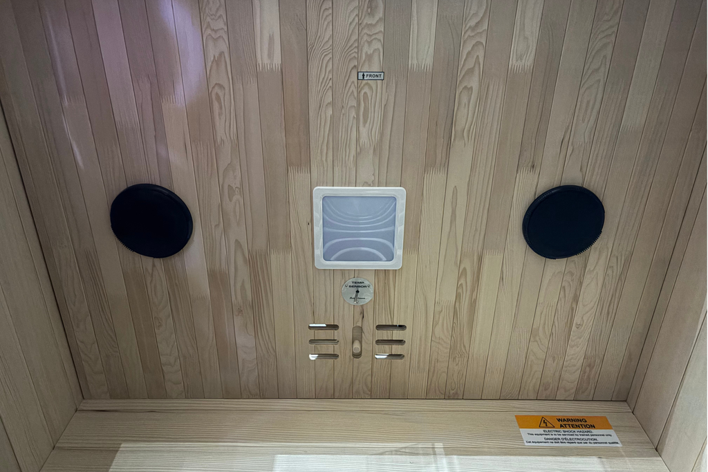 Blisspod | Malmö | Tout-en-un | Thérapie infrarouge + lumière rouge | Sauna haut de gamme | Faible EMF | Chromothérapie LED | 2 personnes