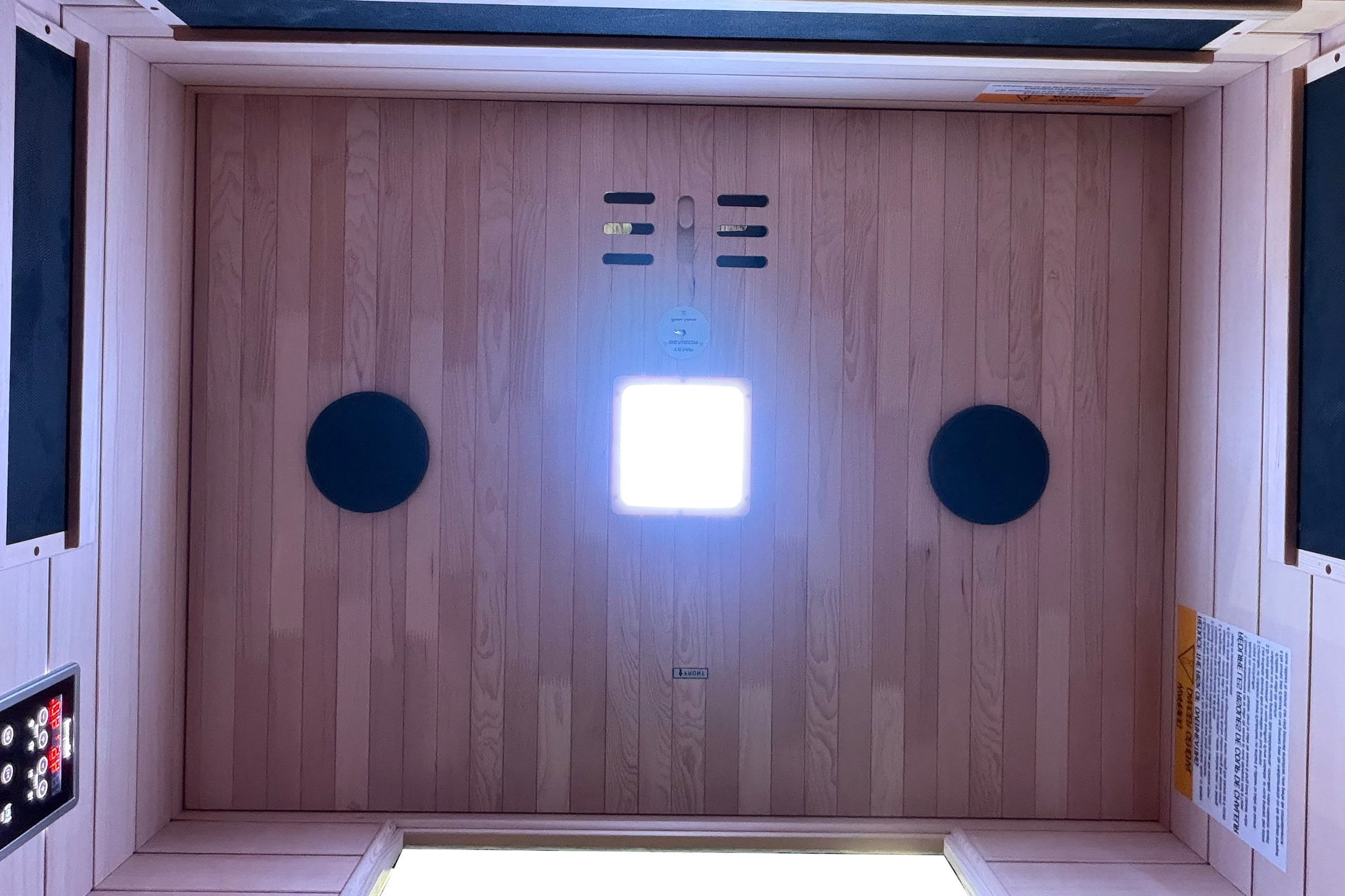 Blisspod | Malmö | Tout-en-un | Thérapie infrarouge + lumière rouge | Sauna haut de gamme | Faible EMF | Chromothérapie LED | 2 personnes