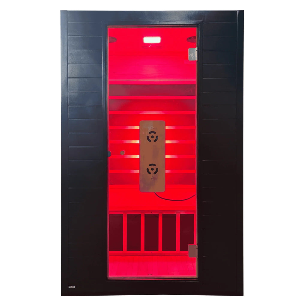 Blisspod | Malmö | Tout-en-un | Thérapie infrarouge + lumière rouge | Sauna haut de gamme | Faible EMF | Chromothérapie LED | 2 personnes