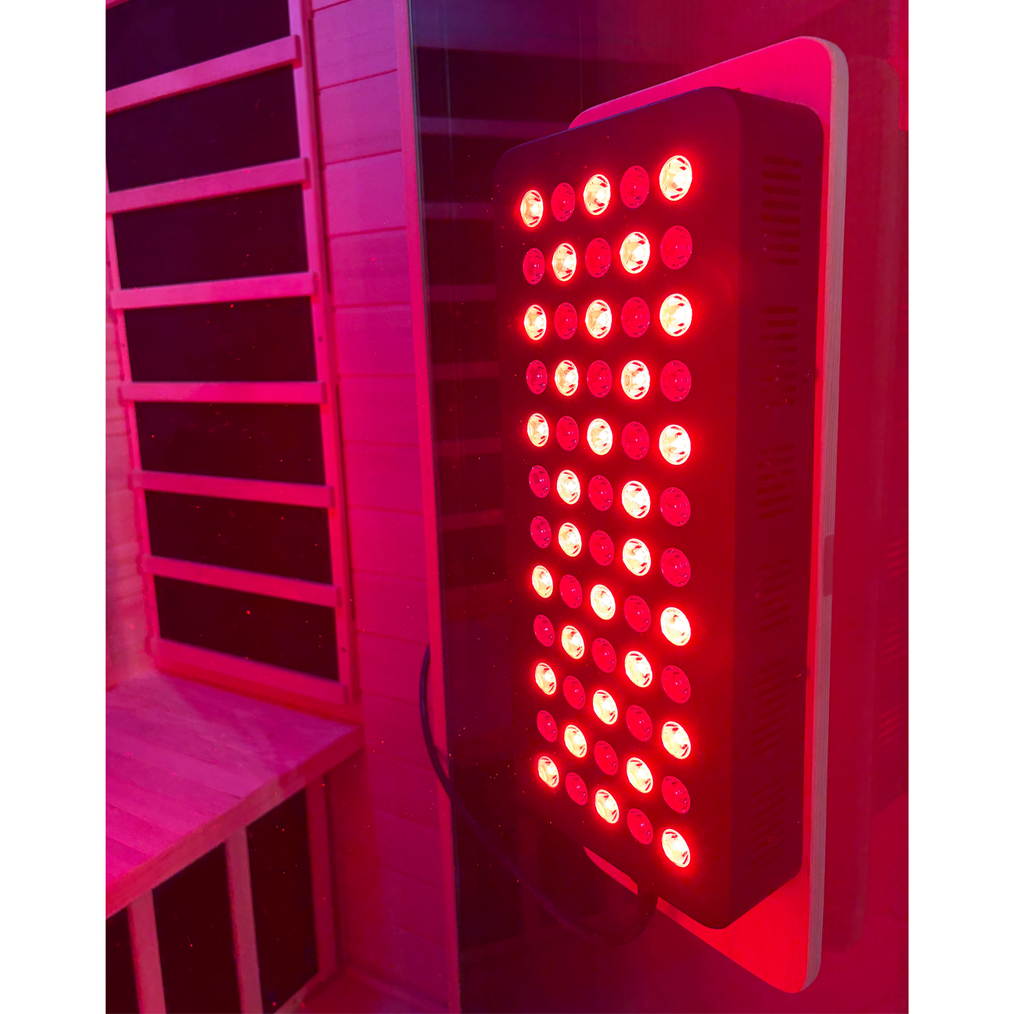Blisspod | Malmö | Tout-en-un | Thérapie infrarouge + lumière rouge | Sauna haut de gamme | Faible EMF | Chromothérapie LED | 2 personnes