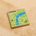 B3 Customs® Londres, Angleterre Carte (Carreau 2x2)