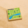 B3 Douanes® Montréal, Canada Carte (2x2 Tuile)