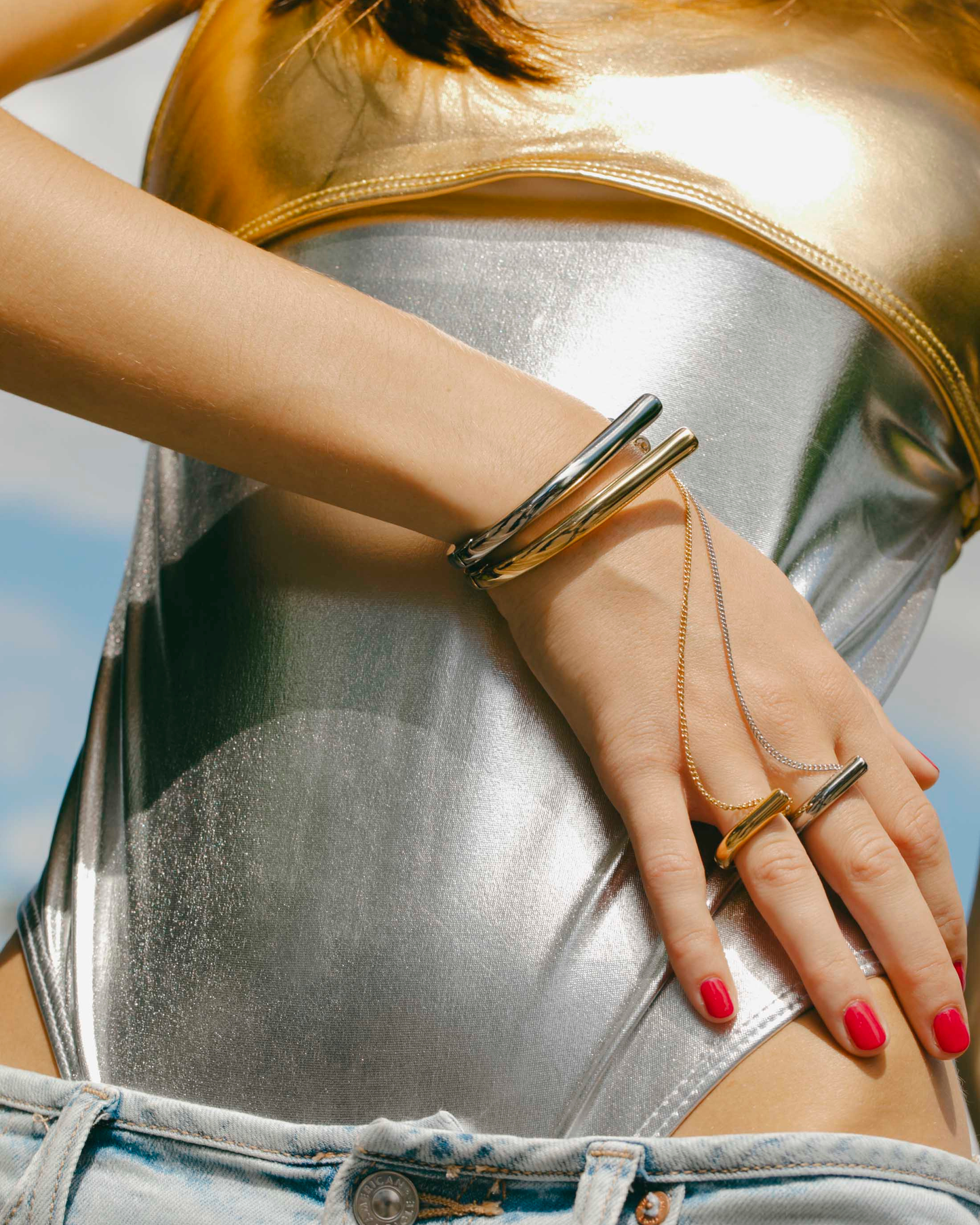 Marlo Ring to Wrist Cuff
