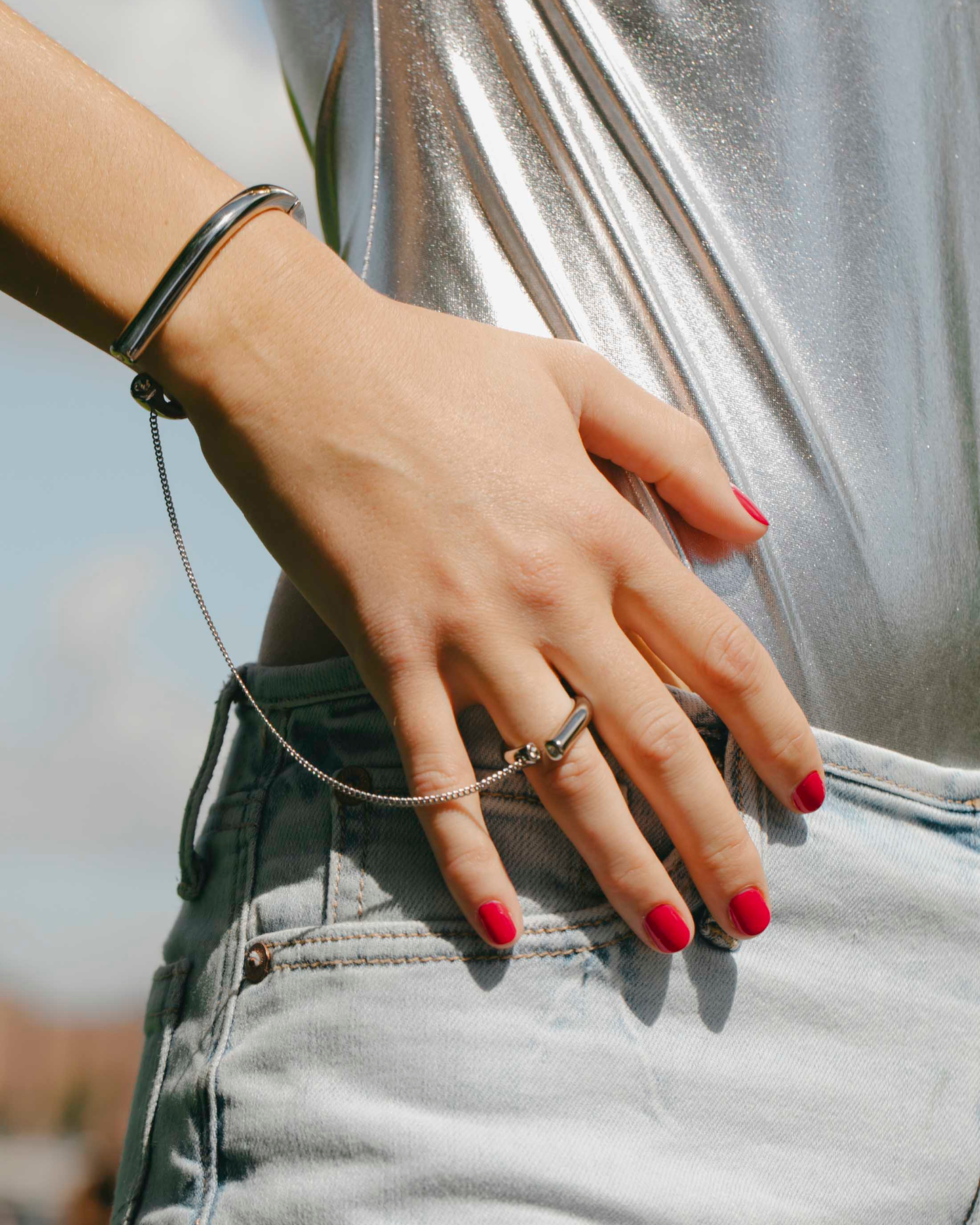 Marlo Ring to Wrist Cuff