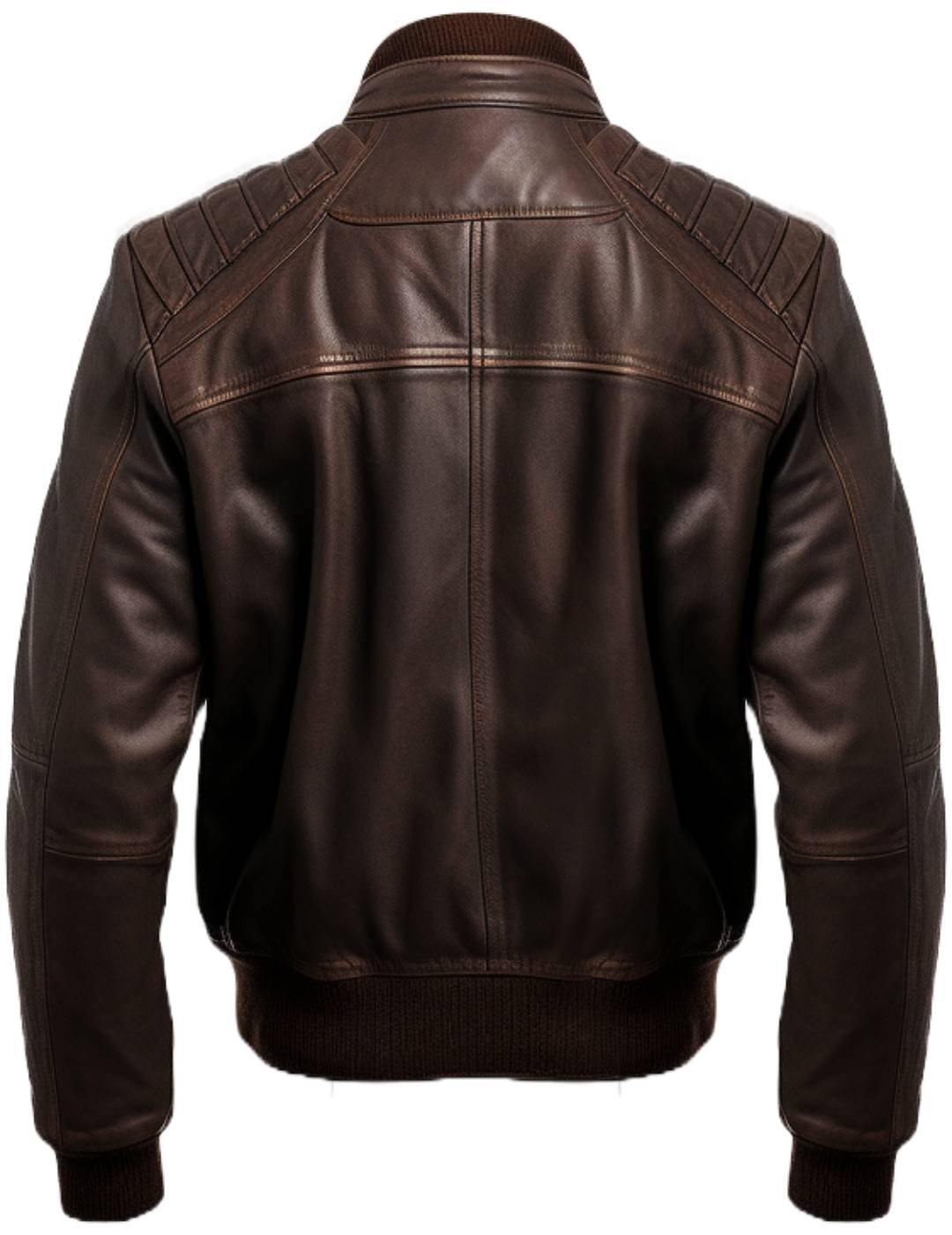 Men’s Dark Brown Leather Jacket