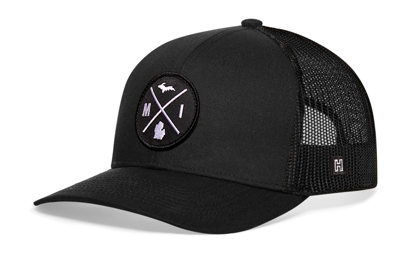 Michigan Trucker Hat  |  MI X Snapback