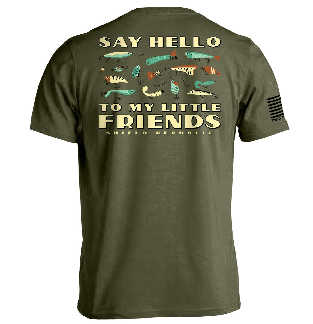 Say Hello to My Little Friends Green