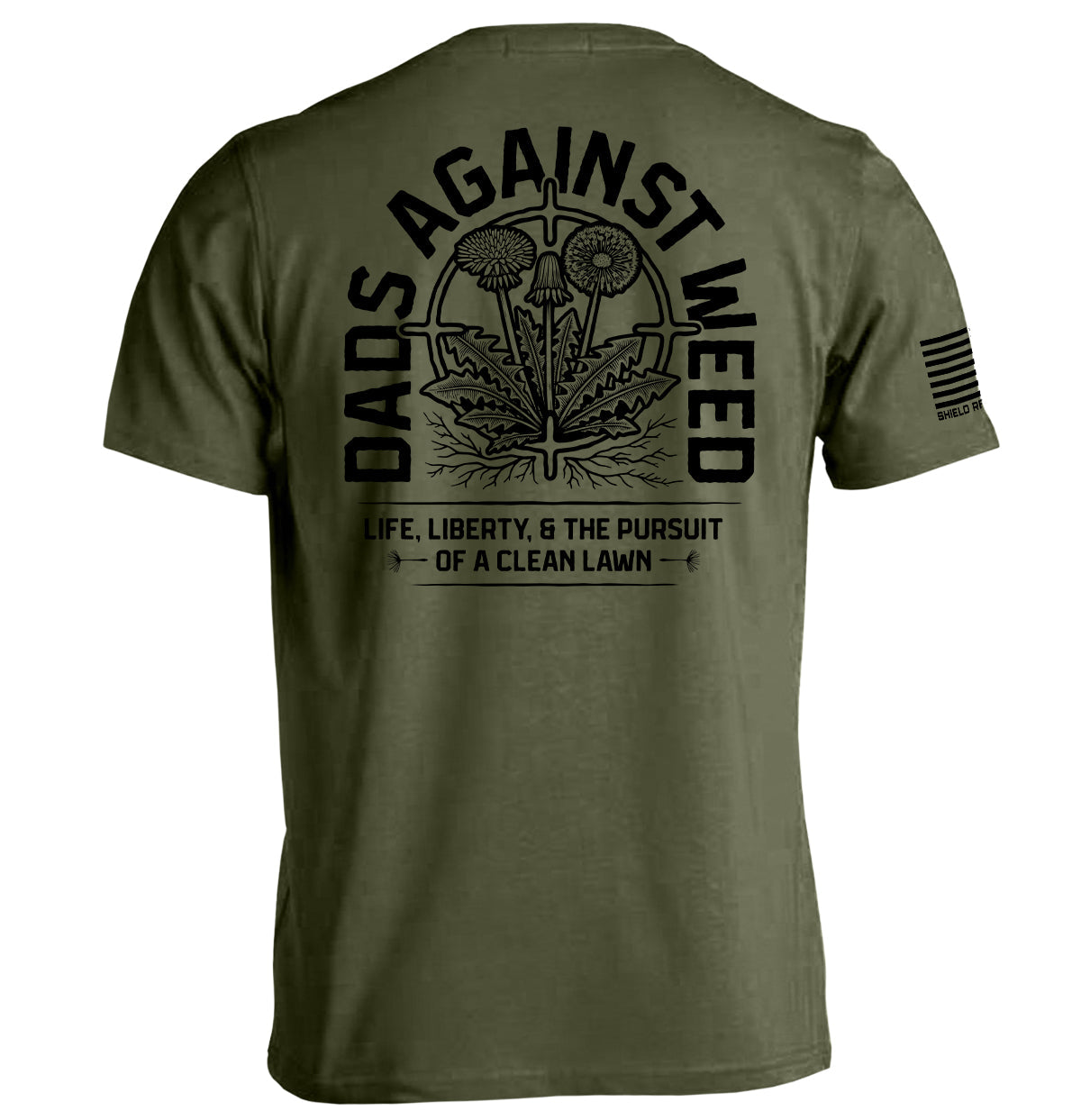 Dads Against Weed Black